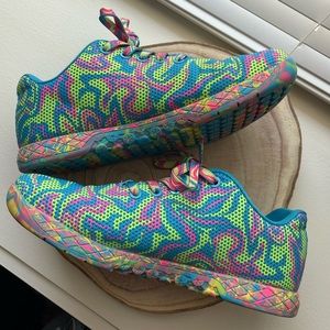 NoBull Neon Swirl Trainers